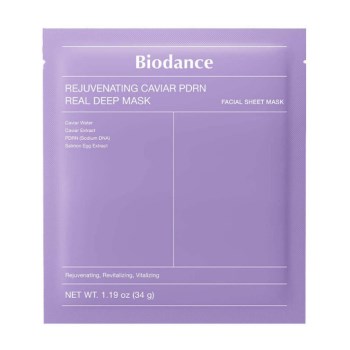 Biodance Real Deep Μάσκα Ομορφιάς Προσώπου για Ενυδάτωση / Αναζωογόνηση / Λείανση Με Νιασιναμίδη 34gr