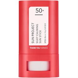 Thank You Farmer Sun Project Silky Calming SPF50 Αντηλιακό Stick Προσώπου 14gr