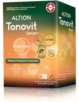 Altion Tonovit Senior Multivitamin για Ενήλικες 50+ (40 κάψουλες)