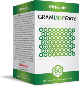 GRAMINN FORTE 60 Κάψουλες – Συμπλήρωμα για Υγεία Προστάτη & Ουροποιητικού