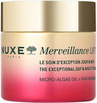 Nuxe Merveillance Lift Κρέμα Προσώπου για Αντιγήρανση, Σύσφιξη & Λάμψη με Νιασιναμίδη 75ml