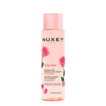 Nuxe Very Rose Soothing Cleansing Micellar Καταπραϋντικό Νερό Micellar για Καθαρισμό & Ντεμακιγιάζ, 400ml