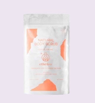 Etheleo Natural Body Scrub Cocoa