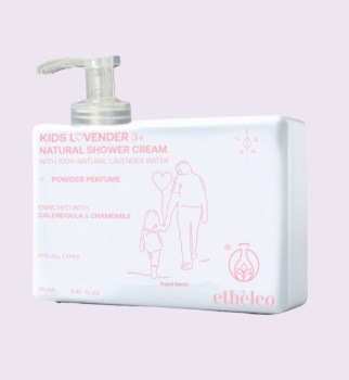 Etheleo Kids Lovender 3+ Natural Shower Cream