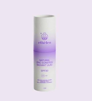 Etheleo Natural Zinc Sunstick Radiant Lilac SPF 30