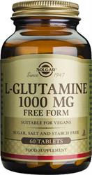 Solgar L-Glutamine 1000mg 60 Tablets | Έντερο & Μυϊκή Αποκατάσταση