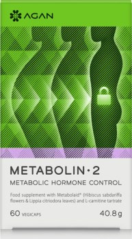 Agan Metabolin 2 60 φυτικές κάψουλες-Αδυνάτισμα και Υποστήριξη Μεταβολισμού