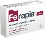 Ferapia Iron 150mg 30 κάψουλες | Συμπλήρωμα Σιδήρου για Αναιμία & Κόπωση