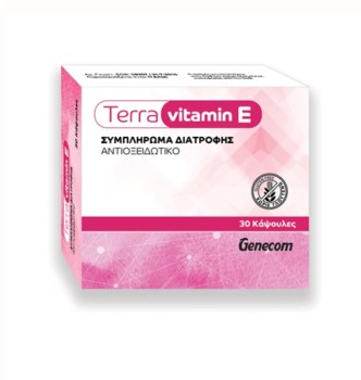 Genecom Terra Vitamin E 30caps | Βιταμίνη E & C για Αντιοξειδωτική Προστασία