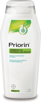 Priorin Σαμπουάν κατά της Τριχόπτωσης για Ξηρά Μαλλιά Μαλλιά 200ml