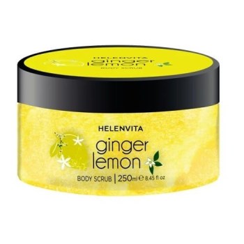 HELENVITA Body Scrub Ginger Lemon Απολεπιστικό Scrub Σώματος 250ml