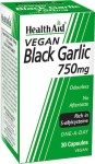 Health Aid Black Garlic 750mg 30 φυτικές κάψουλες
