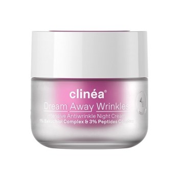 Clinea Dream Away Wrinkles Αντιγηραντική Κρέμα Προσώπου Νυκτός με Πανθενόλη & Πεπτίδια 50ml