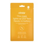 Clinea This Masks Lights Up Your Face Need No Battery Sheet Μάσκα Προσώπου για Λάμψη / Αντιγήρανση Με Νιασιναμίδη