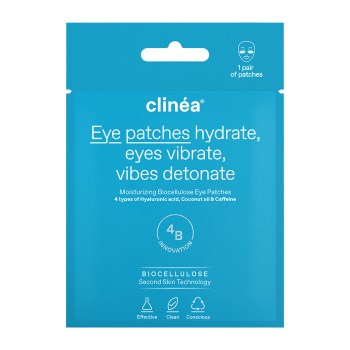 Clinea Hydrate, Eyes Vibrate, Vibes Detonate Patches Ματιών για Ενυδάτωση