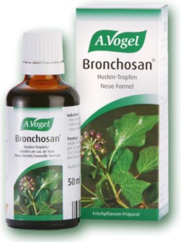 A.Vogel Bronchosan Σταγόνες για Ξηρό και Παραγωγικό Βήχα χωρίς Γλουτένη 50ml