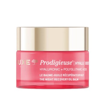 Nuxe Prodigieuse Hyalu Boost The Night Recovery Oil Balm Κρέμα Νυκτός για Βαθιά Ενυδάτωση & Λάμψη, 50ml