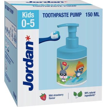 Jordan Junior Παιδική Οδοντόκρεμα με Γεύση Φράουλα 150ml