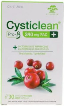 Cysticlean Pro-B 15 Κάψουλες | Cranberry 240mg PAC & Προβιοτικά για το Ουροποιητικό