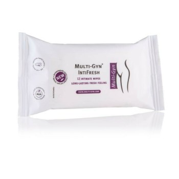 Multi Gyn Intifresh Wipes 12pcs (Mαντηλάκια Καθαρισμού της Ευαίσθητης Περιοχής)