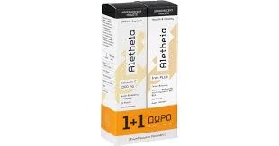 Vican Aletheia Promo Iron Plus & Vitamin C 1000mg | Αναβράζοντα Δισκία Σιδήρου & Βιταμίνης C