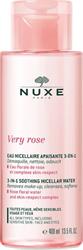 Nuxe Very Rose 3-in-1 Micellar Water 400ml – Νερό Ντεμακιγιάζ με Ροδόνερο για Καθαρισμό, Νεότητα & Ενυδάτωση 1+1 Δώρο