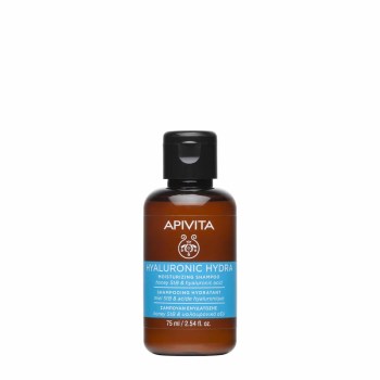Apivita Hyaluronic Hydra Τravel Size Σαμπουάν Ενυδάτωσης με Honey StB & Υαλουρονικό Οξύ, 75ml