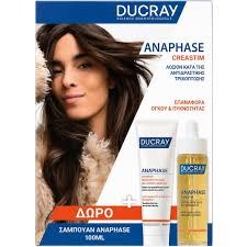 Ducray Anaphase Creastim Λοσιόν Κατά της Αντιδραστικής Τριχόπτωσης, 60ml & Δώρο Anaphase Σαμπουάν, 100ml, 1σετ