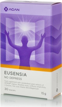 Agan Eusensia No Depress Συμπλήρωμα για το Άγχος 30 φυτικές κάψουλες