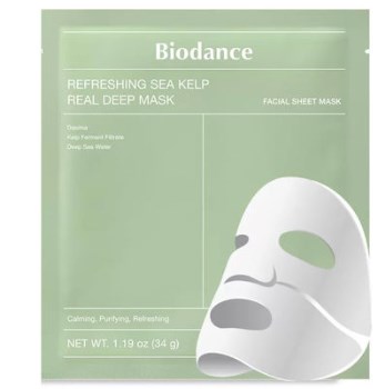 Biodance Refrsehing Sea Kelp Real Mask-Viral μάσκα σύσφιξης & λάμψης