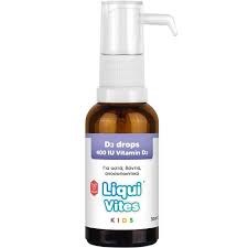 Liqui Vites Kids D3 400IU Drops, 30ml