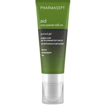 Pharmasept Aid Cryo Power Roll-on Ψυκτικό Gel με Εκχυλίσματα Βοτάνων, 100ml