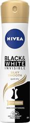 Nivea Black & White Invisible Authentic Dual Shield Spray 72h Γυναικείο Αποσμητικό, 150ml