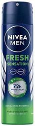 Nivea Men Fresh Sensation Spray Ανδρικό Αποσμητικό, 150ml