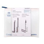 Korres Color Drama Eyes Duo 01 Black, Σετ Μακιγιάζ Ματιών με Μάσκαρα Όγκου και Υγρό Eyeliner 01 Black