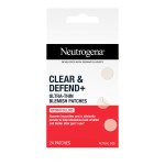 Neutrogena Clear & Defend Blemish Patches Gentle On Skin Επιθέματα Προσώπου Για Ατέλειες & Επιδερμίδες Με Tάση Ακμής 30 Τεμάχια