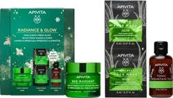 Apivita Promo Bee Radiant Light Cream 50ml & Aloe Face Mask 2x8ml & Tonic Mountain Tea Shower Gel 75ml