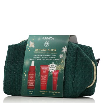 Apivita Promo Beevine Elixir Ορός & Αντιρυτιδική Κρέμα Ελαφριάς Υφής 15ml & Αντιρυτιδική Κρέμα για Μάτια & Χείλη 5ml