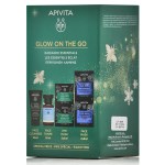Apivita Promo Glow on the Go Radiance Essentials Set Μαύρο Gel 50ml