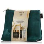 Apivita Promo Queen Bee Longevity Light Cream Pouch Set Ελαφριά 50ml & Αντιγηραντικός Ορός Προσώπου 10ml & 5-Action