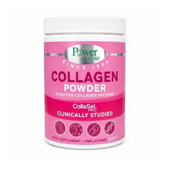 Power Health Power of Nature Collagen Powder-Συμπλήρωμα Διατροφής με Κολλαγόνο σε Σκόνη, 300gr