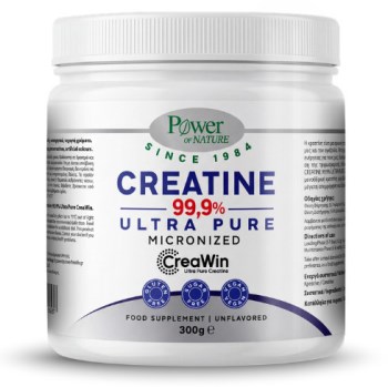 Power Health Power of Nature Creatine Ultra Pure-Συμπλήρωμα Διατροφής με Μονοϋδρική Κρεατίνη 99,9%, 300gr