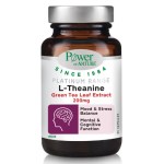 Power Health Power of Nature Platinum Range L-Theanine 200mg-Συμπλήρωμα Διατροφής με L-Θεανίνη, 60 Κάψουλες